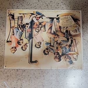 Dixons stove polish tin sign. APPROX 14X11